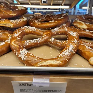 Giant pretzels are what I crave