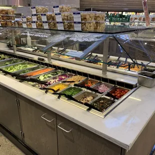 Salad bar.