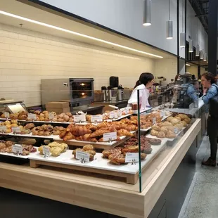 Bakery / Cafe area (many different bakery goods from different bakeries!)