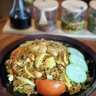 Pine apples fried rice