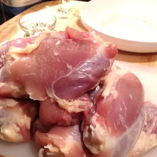 Cooking some fresh chicken !