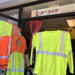 The only warehouse store I could find in Oahu that sells reflective/safety shirts ($10/each).