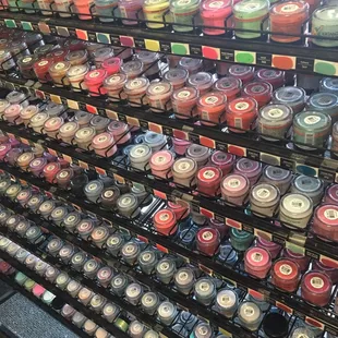 Inside PD Nails Supply, Normandy Village Shopping Center, Stockton, CA.