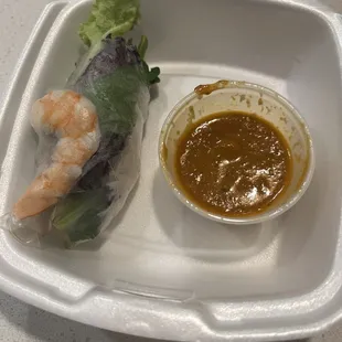 Shrimp Spring Rolls (comes with 2)