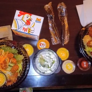 PDQ Fried Chicken Salad