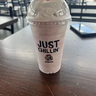 Strawberry milkshake