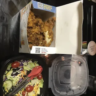 Chicken tender family pack.