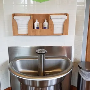 Hand washing station