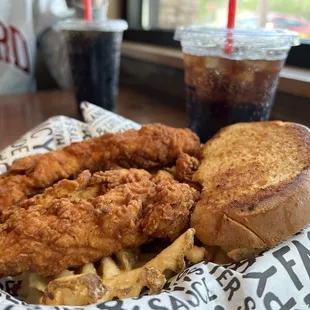 Crispy Chicken Tenders Meal