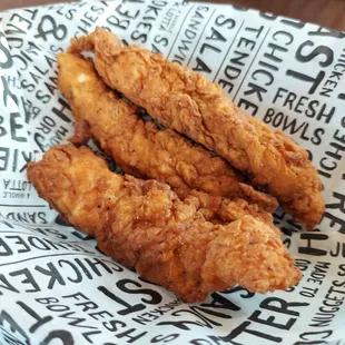 Spicy chicken tenders