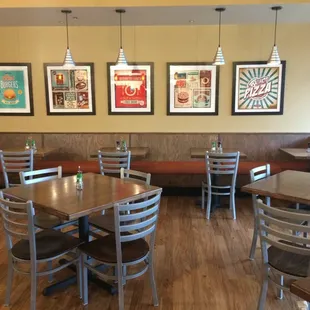 Great place to enjoy great PDQ food.