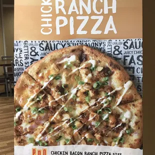 I tried the pizza and was surprised at how good!  Takes a few minutes longer to wait on the pizza.