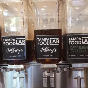 Tea's and Lemonade..."Charcoal Lemonade" sweet, tart, and tasty!