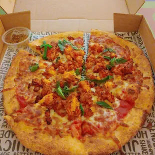 Chicken Parmesan Pizza