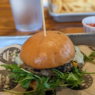 Ross Island (black bean) slider