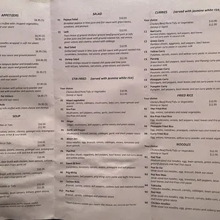 Current menu 12/2021