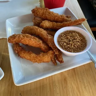 Fried shrimp were so yummy!