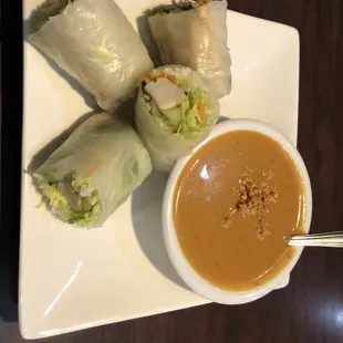 Shrimp Salad Rolls