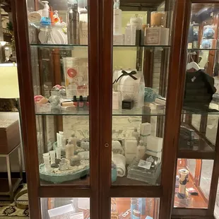 a display case