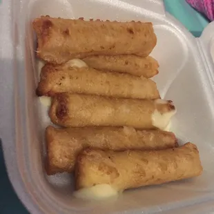 Mozzarella Egg Roll Sticks