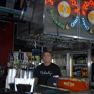 Bartending at Peabody's