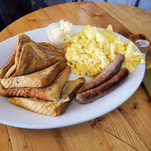 Great breakfast: french toast!