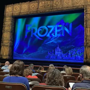 Row F, great view