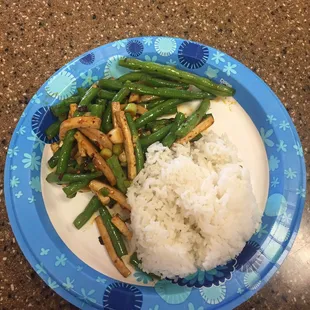 The new special dish string beans are absolutely amazing!