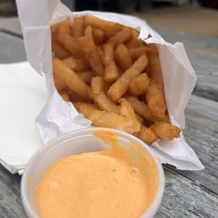 Don't forget the fries!