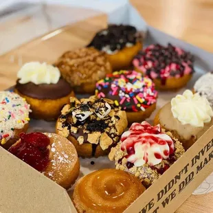 a box of doughnuts