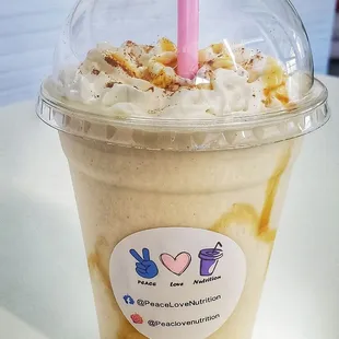 Pumpkin Spice Protein Milkshake