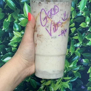 Horchata fat burner snack on the go