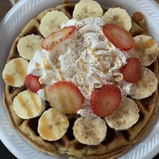 Protein waffle
