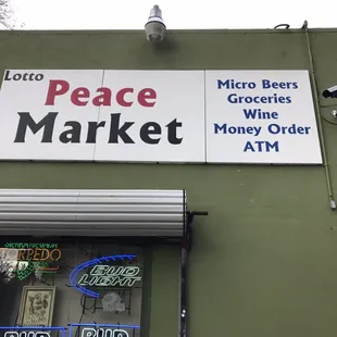 Only, no longer have an ATM or money orders.