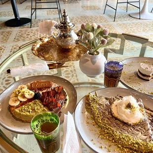 Syrian Crepe, Moroccan Tea