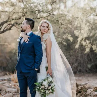 Straight off the cover of a magazine - love this Bride and Groom!