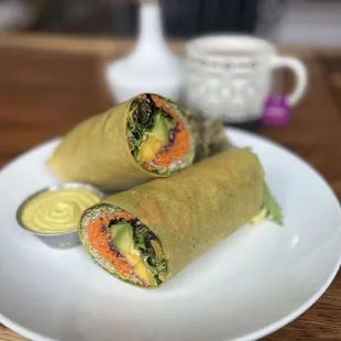 Magical Mango Curry Wrap