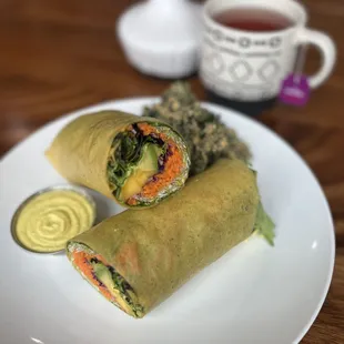 Magical Mango Curry Wrap