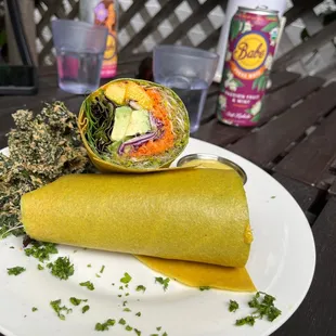 Magical Mango Curry Wrap