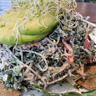 Kelp noodles up close *drool*