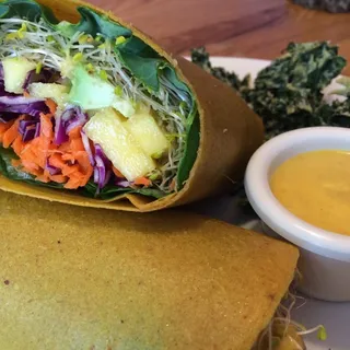 Magical Mango Curry Wrap