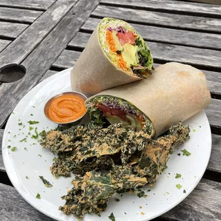 Buffalo Falafel Wrap