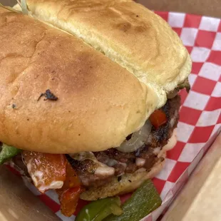 Tex-Mex Burger w/Avocado