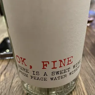 Love the name &amp; label for this wine!