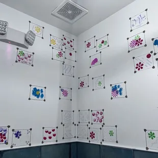 Bathroom walls