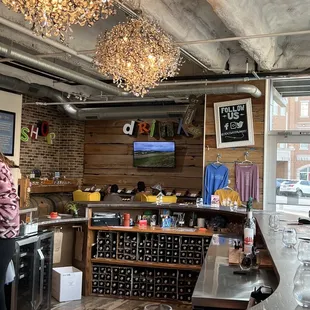 Bar and bar area