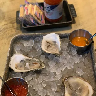 Oysters- $3 each Yummy!