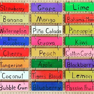 the names of each beach