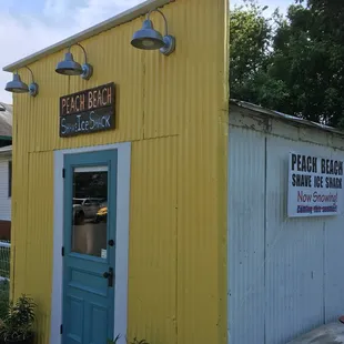 Peach Beach Shaved Ice