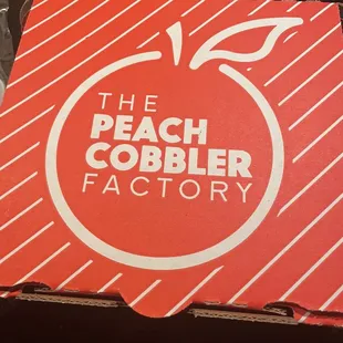  peach cobbler factory box